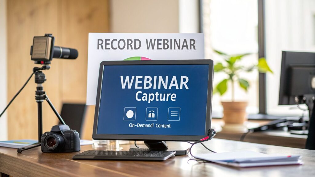 How to Record Webinars for On-Demand Content