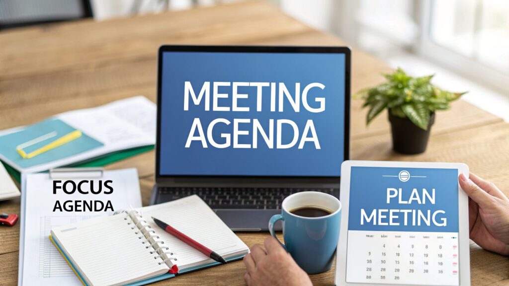 How to Create a Meeting Agenda: how to create a meeting agenda for focus