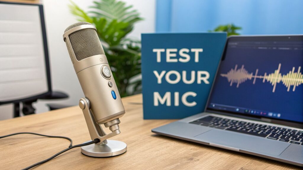 How to Test Computer Microphone A Complete Guide for 2026