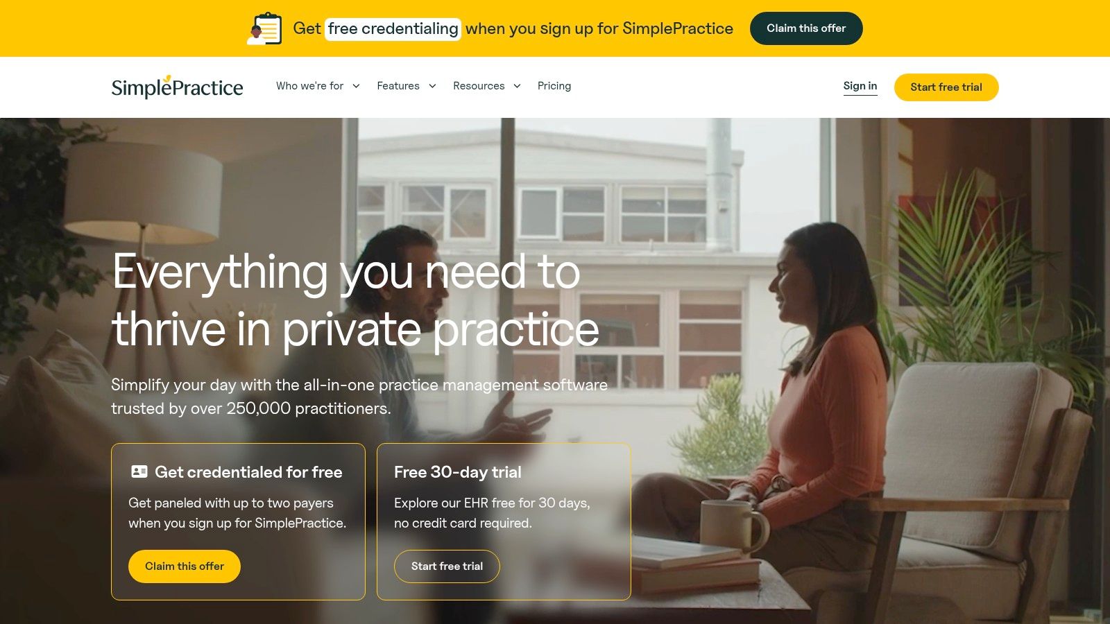 SimplePractice (Telehealth by SimplePractice)