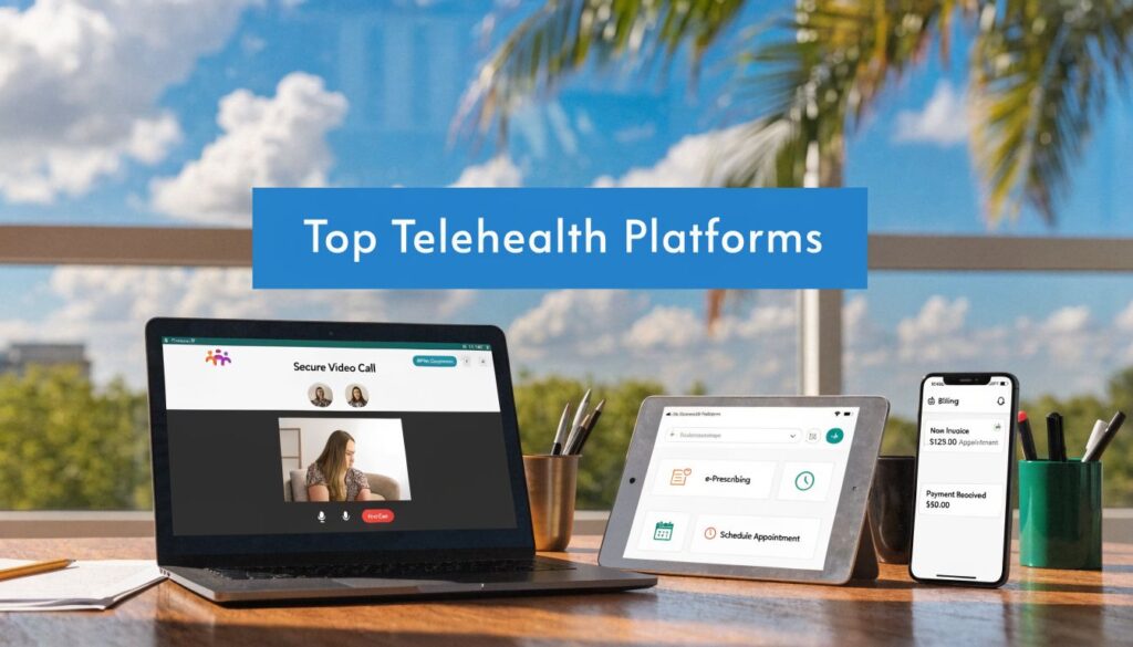 Best Telehealth Platforms for Therapists 2026