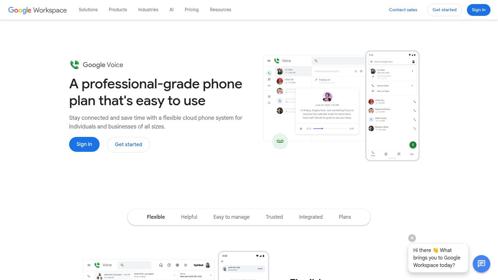 Google Voice (Personal and Voice Starter)