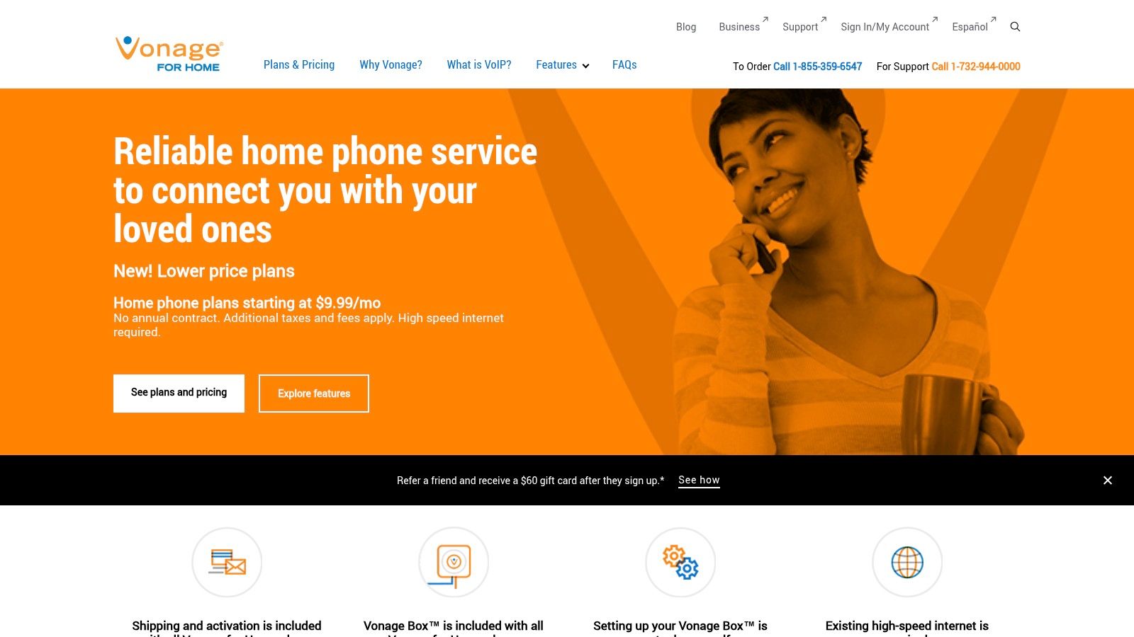 Vonage for Home (Residential)