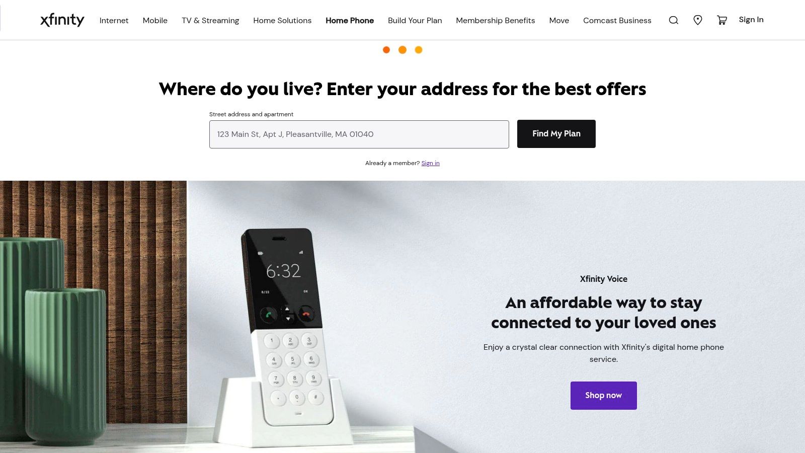 Comcast Xfinity Voice