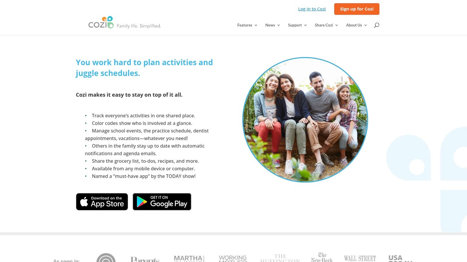 Cozi Family Organizer (Shared Family Calendar)