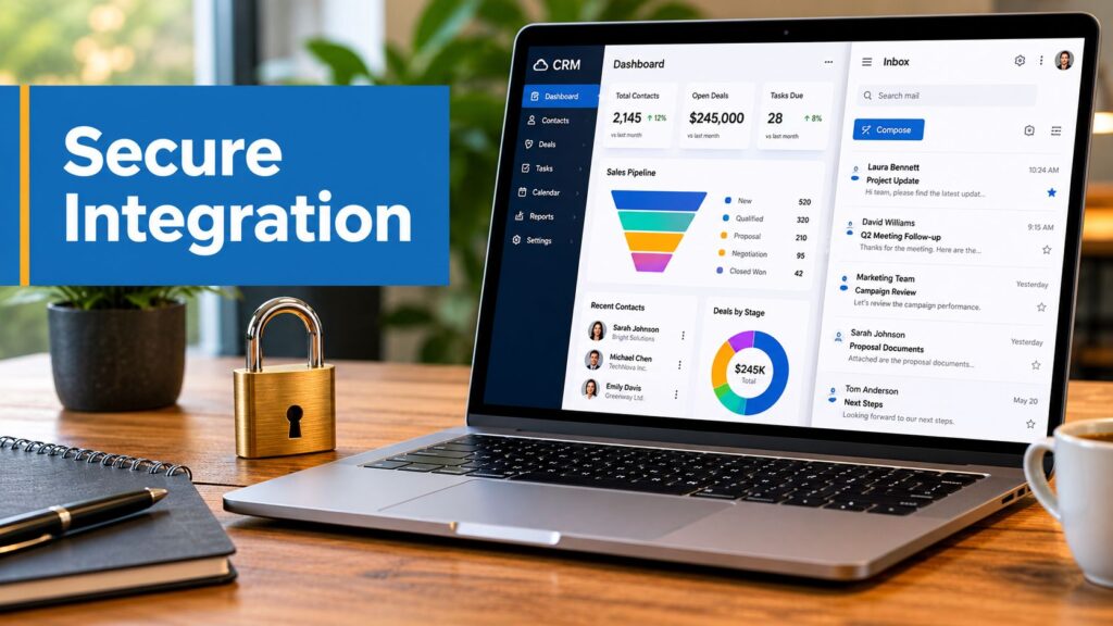 CRM and Email Marketing: A Guide to Secure Integration