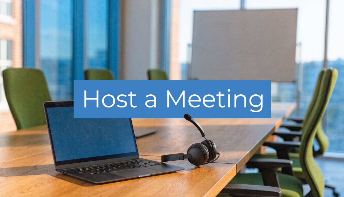 How to Host a Meeting: The Ultimate Step-by-Step Guide