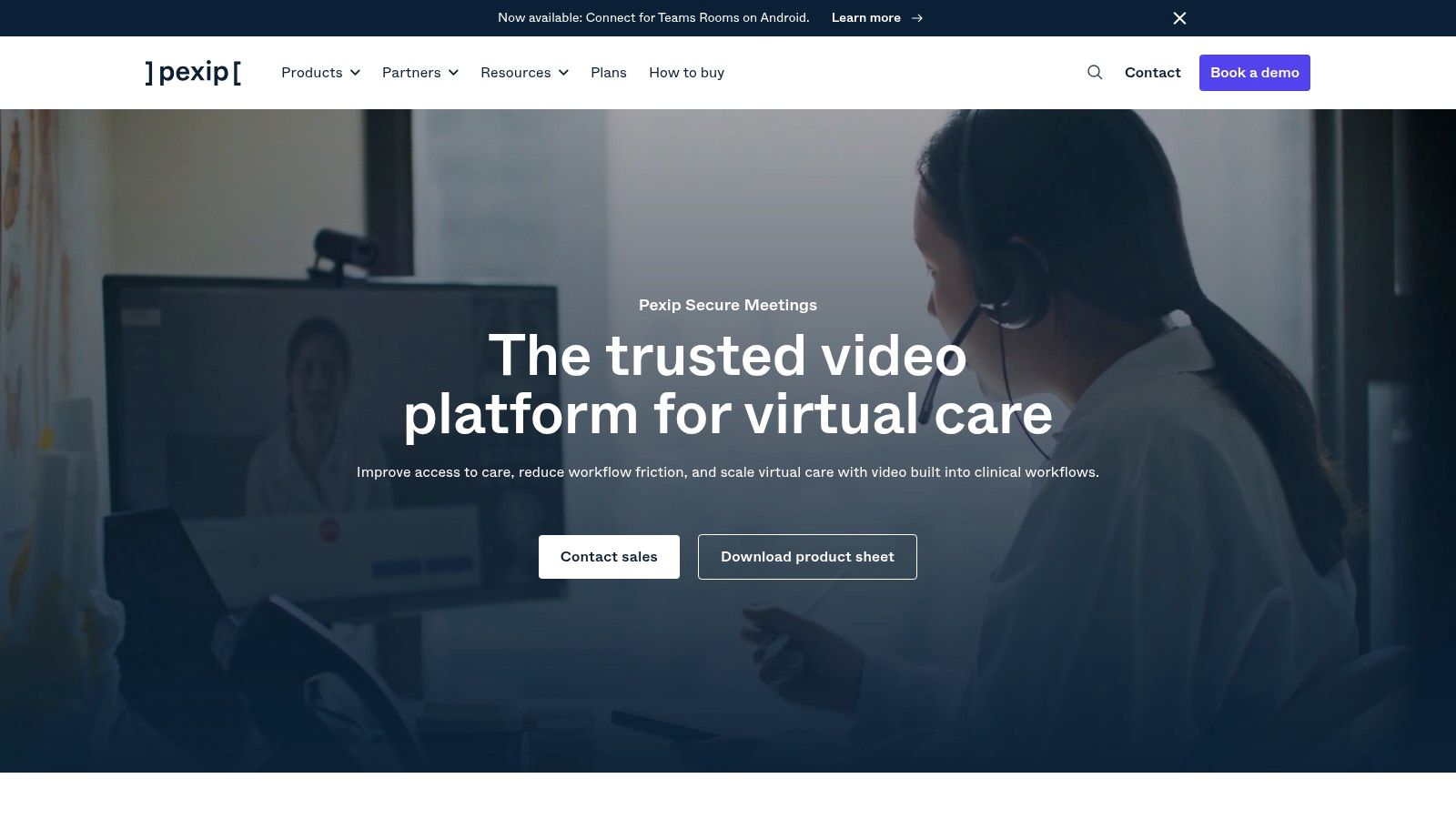 Pexip (Secure Meetings for Healthcare and Enterprise)